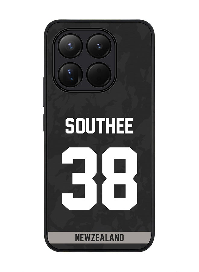 For Xiaomi 15T Case,Slim fit Camera Protection, Shockproof Thin Phone cover  - New Zealand Tim Southee, Jersey No 38